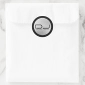 Rond Sticker DJ (Sac)