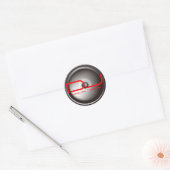 Rond Sticker DJ (Enveloppe)