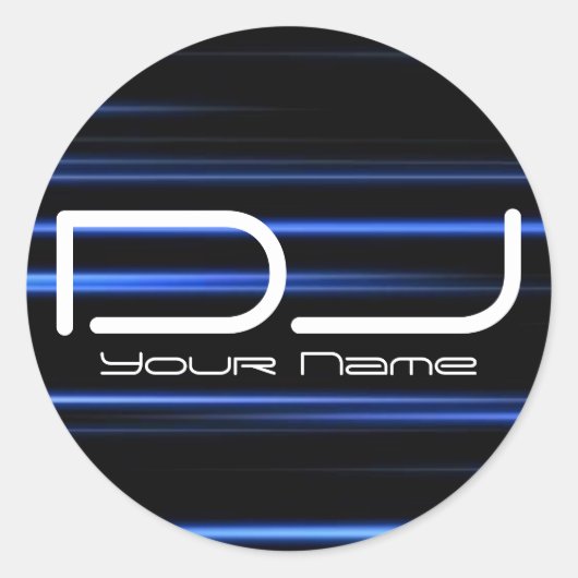Rond Sticker DJ (Devant)