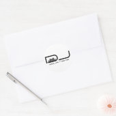 Rond Sticker DJ (Enveloppe)