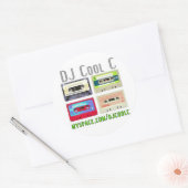 Rond Sticker DJ Cool C Mixtape (Enveloppe)
