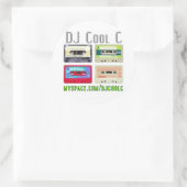 Rond Sticker DJ Cool C Mixtape (Sac)