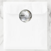 Rond Sticker DJ Disco Ball (Sac)