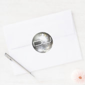 Rond Sticker DJ Disco Ball (Enveloppe)