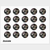 Rond Sticker DJ i6 Color Logo 1 (Feuille)