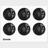 Rond Sticker DJE Live (6 pack) (Feuille)