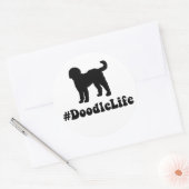 Rond Sticker #DoodleLife (Enveloppe)