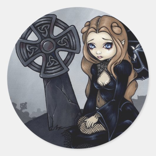 Rond Sticker "Doomed from the Start" (Devant)