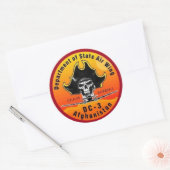 Rond Sticker DOS AIRWING Grave Robbers (Enveloppe)
