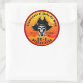 Rond Sticker DOS AIRWING Grave Robbers (Sac)