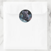 ROND STICKER D'OURS CUTE KOALA (Sac)