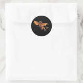 Rond Sticker Dragon (Sac)