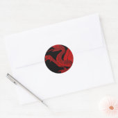 Rond Sticker Dragon (Enveloppe)