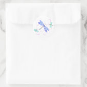 Rond Sticker Dragonflies Dreamy (Sac)