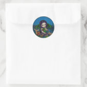Rond Sticker "Dragonling Garden III" (Sac)