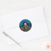 Rond Sticker "Dragonling Garden III" (Enveloppe)