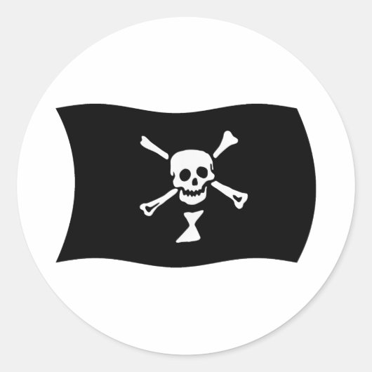 Rond Sticker Drapeau Emanuel Wynne (Devant)