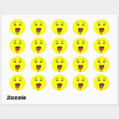 Rond Sticker Drooly (Feuille)