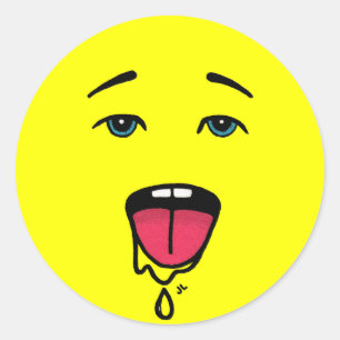 Rond Sticker Drooly