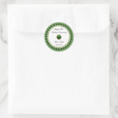 Rond Sticker du 55e anniversaire du Mariage (Sac)