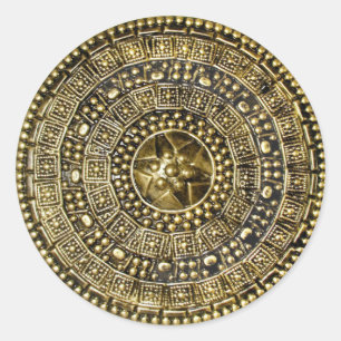 Rond Sticker du Bouclier romain