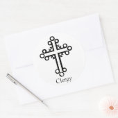 Rond Sticker du clergé (Enveloppe)