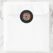 Rond Sticker du dimanche de la justice sociale (Sac)