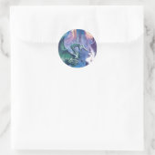 Rond Sticker du Dragon du Nord (Sac)