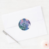 Rond Sticker du Dragon du Nord (Enveloppe)