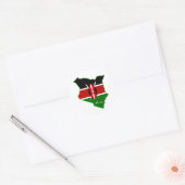 Rond Sticker du Kenya (Enveloppe)