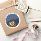 Rond Sticker du logo ACTPol (Cadeaux)