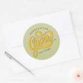 Rond Sticker du logo Gadow 3" (Enveloppe)
