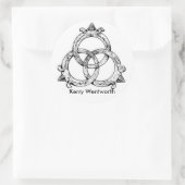 Rond Sticker du logo Kerry Wentworth Trinity (Sac)