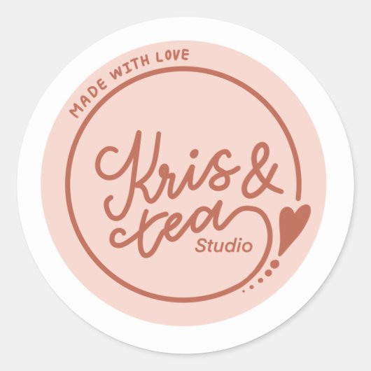 Rond Sticker du logo Kristea (Devant)