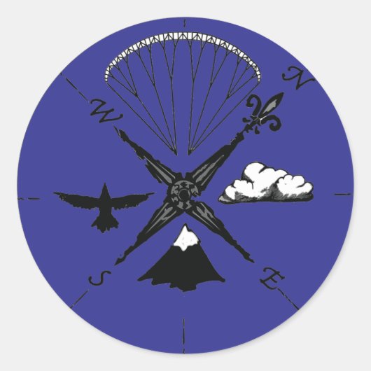 Rond Sticker du logo PG (Devant)