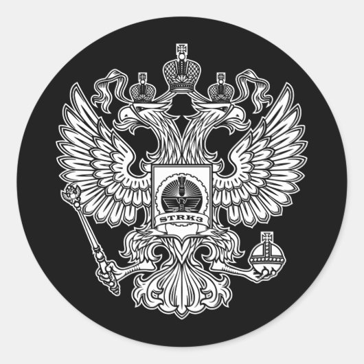 Rond Sticker du logo Strk3 Crest (Devant)