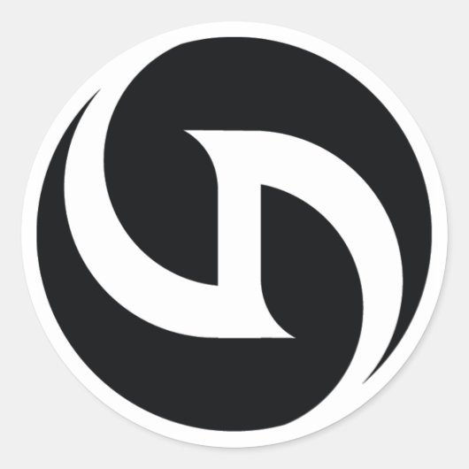 Rond Sticker du logo vDream (Devant)