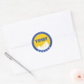 Rond Sticker du logo YIMBY Denver (Enveloppe)