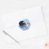 Rond Sticker du prix Little Bear Pot-of-Honey (Enveloppe)