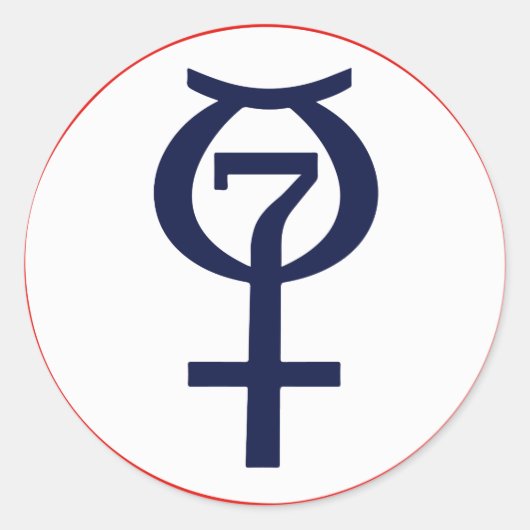 Rond Sticker du programme Mercury (Devant)