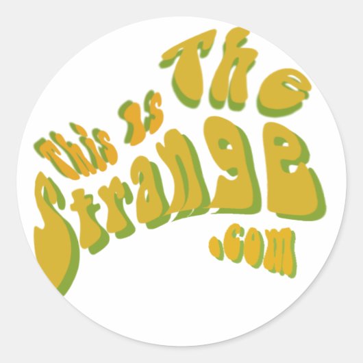 Rond Sticker du site web ! (Devant)