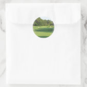 Rond Sticker du terrain de golf (Sac)