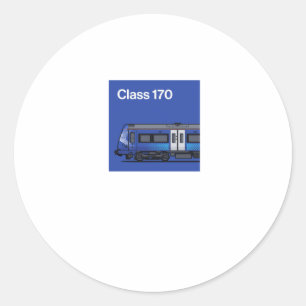 Rond Sticker du train de la marine Cl 170 Angleterre