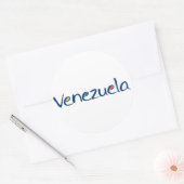 Rond Sticker du Venezuela (Enveloppe)