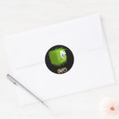 Rond Sticker "Dude Vert" (Enveloppe)