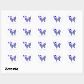 Rond Sticker DZM (Feuille)