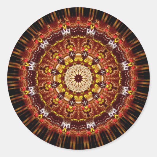 Rond Sticker EarthBurst (Devant)