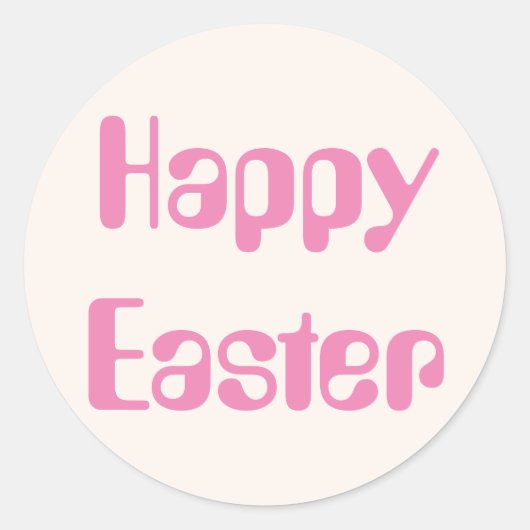 Rond Sticker Easter Amelia Sea Shell par Janz (Devant)