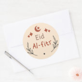 Rond Sticker Eid Al Fitr (Enveloppe)