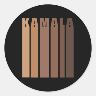 Rond Sticker électoral Melanin Kamala Harris 2024